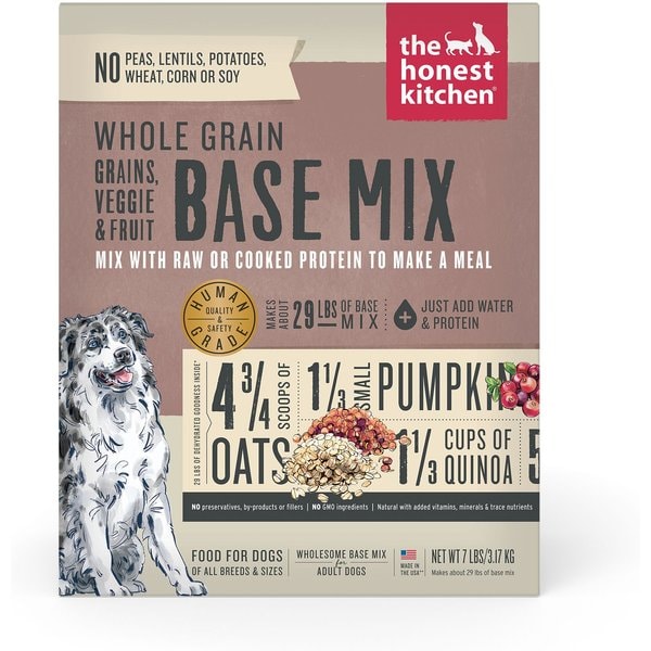 THE HONEST KITCHEN Gourmet Grains Beef & Salmon Recipe Dehydrated Dog ...