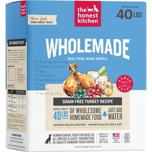 THE HONEST KITCHEN Wholemade Grain-Free Turkey Human Grade
