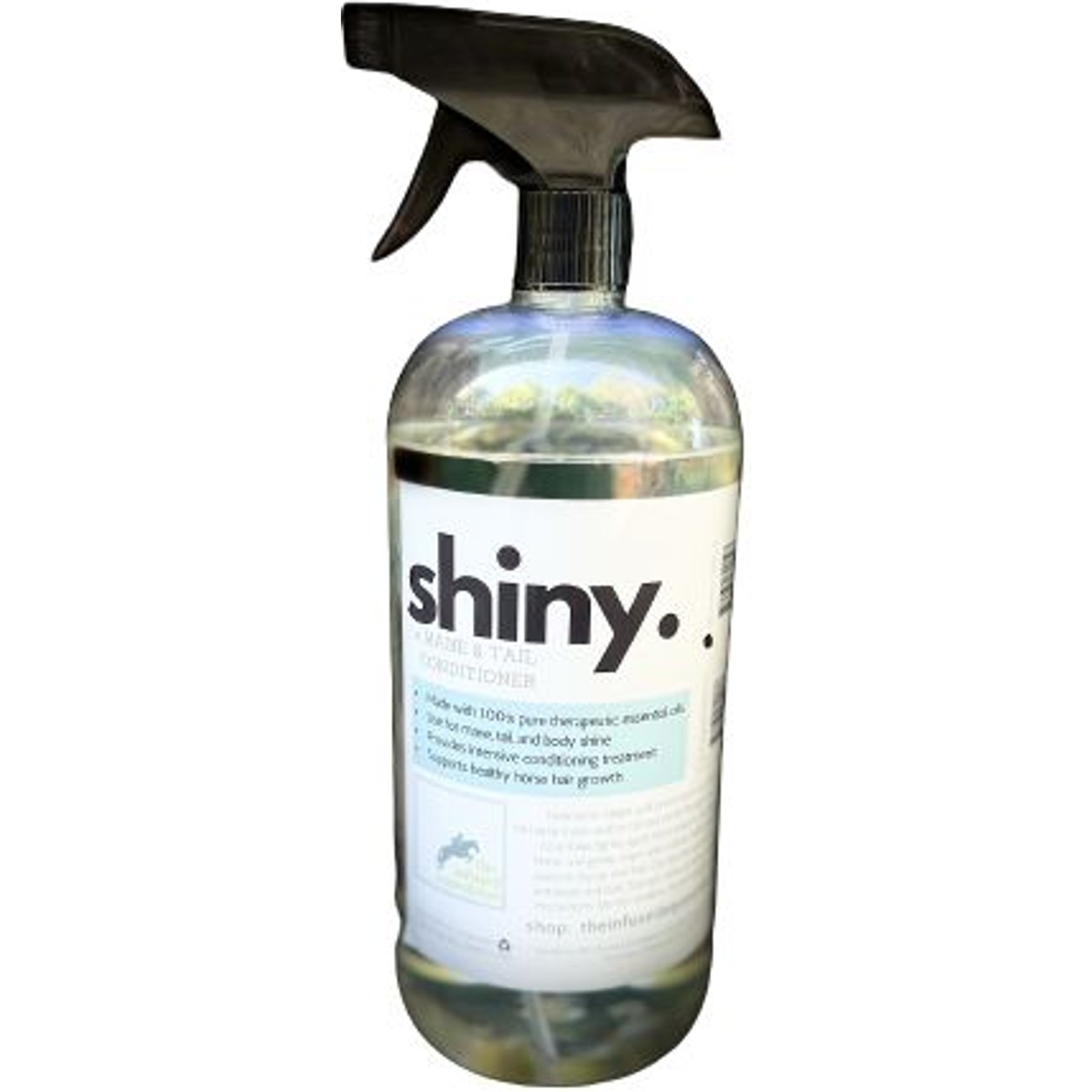 The Infused Equestrian Shiny Mane & Tail Horse Conditioner, 28-fl oz bottle