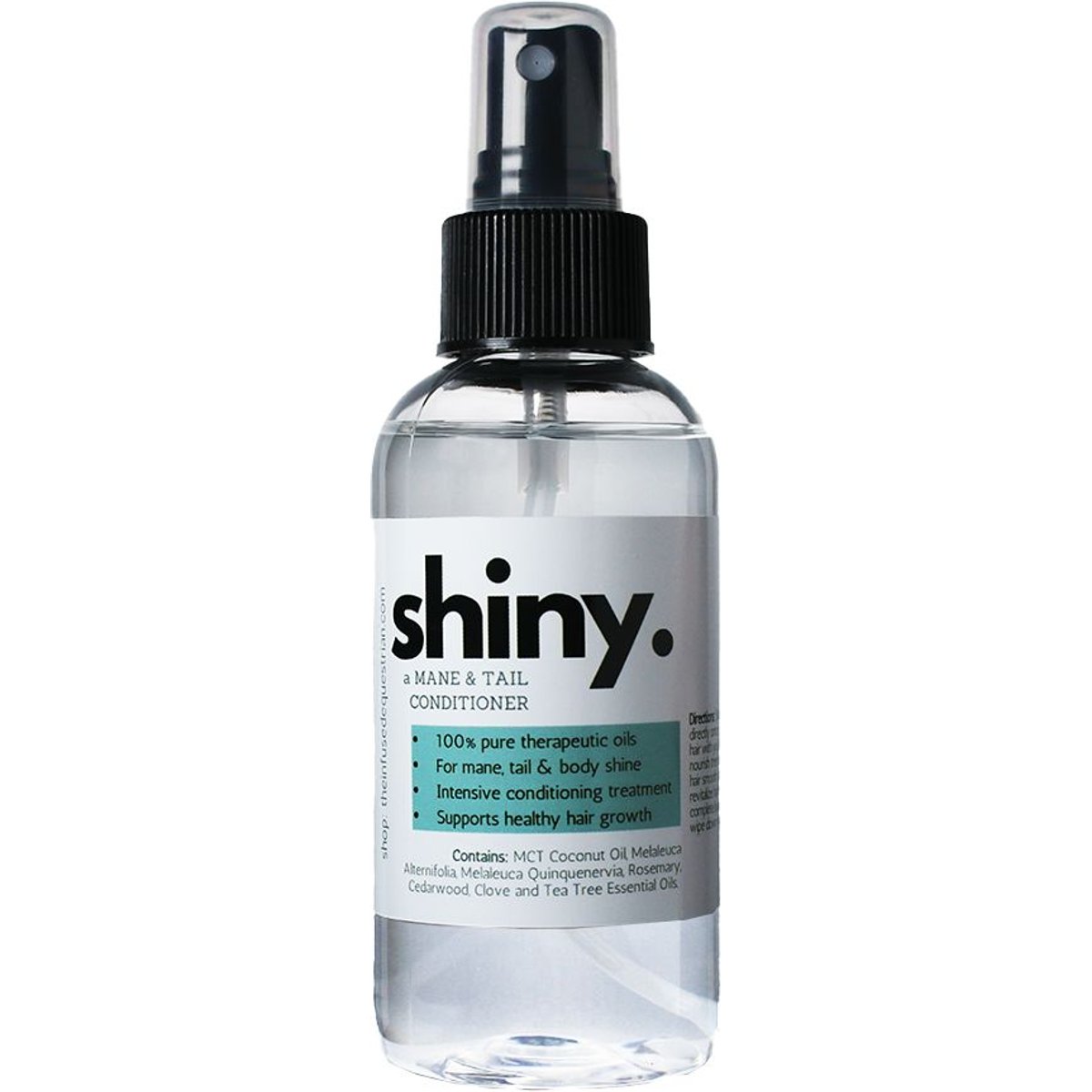 The Infused Equestrian Shiny Mane & Tail Horse Conditioner, 4-fl oz bottle