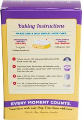 The Lazy Dog Cookie Co. Bake-at-Home Vanilla Birthday Cake Mix Dog Treat slide 2 of 4