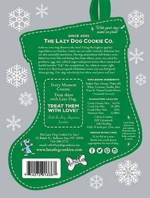 Show full view: The Lazy Dog Cookie Co. Coconut Snowballs Stocking Dog Treats, 5-oz bag slide 3 of 4