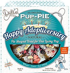 The Lazy Dog Cookie Co. Happy Adoptiversary Pup-PIE Dog Treat