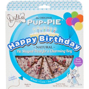The Lazy Dog Cookie Co. Happy Birthday Pup-PIE Dog Treat, Boy