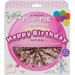 Lazy Dog Cookie Co. Original Pup-Pie – Happy Adoption Day Dog Treat, Pre-Sliced Into 10 Biscuits, 6 Inch, 5 Oz
