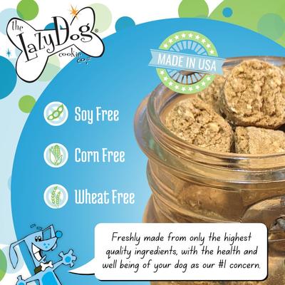 Show full view: The Lazy Dog Cookie Co. Mutt Mallows Original Roasted Vanilla Soft-Baked Dog Treats, 5-oz bag slide 4 of 7