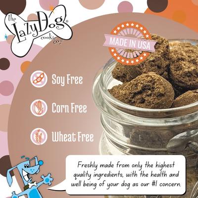 Show full view: The Lazy Dog Cookie Co. Mutt Mallows Sweetie S'mores Soft-Baked Dog Treats, 5-oz bag slide 4 of 7