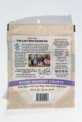 Show full view: The Lazy Dog Cookie Co. Spooktacular Snacks Honeyed Apple & Cinnamon Dog Treats, 5-oz bag slide 3 of 3