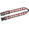 Show in main carousel: The License House Ohio State Colorblock Dog Collar, Scarlet/Gray, Medium slide 3 of 3