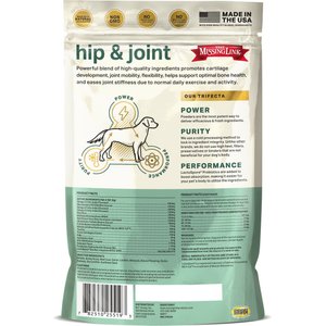 The Missing Link Hip & Joint Powder Joint Supplement with Glucosamine for Dogs, 1-lb bag