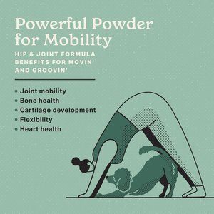 The Missing Link Hip & Joint Powder Joint Supplement with Glucosamine for Dogs, 1-lb bag