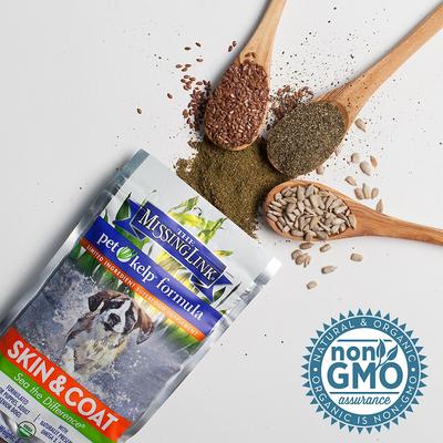 Show full view: The Missing Link Pet Kelp Skin & Coat Dog Supplement, 8-oz bag slide 5 of 10