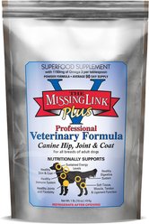 The Missing Link Professional Veterinary Formula Hip, Joint & Coat Superfood Dog Supplement, 1-lb