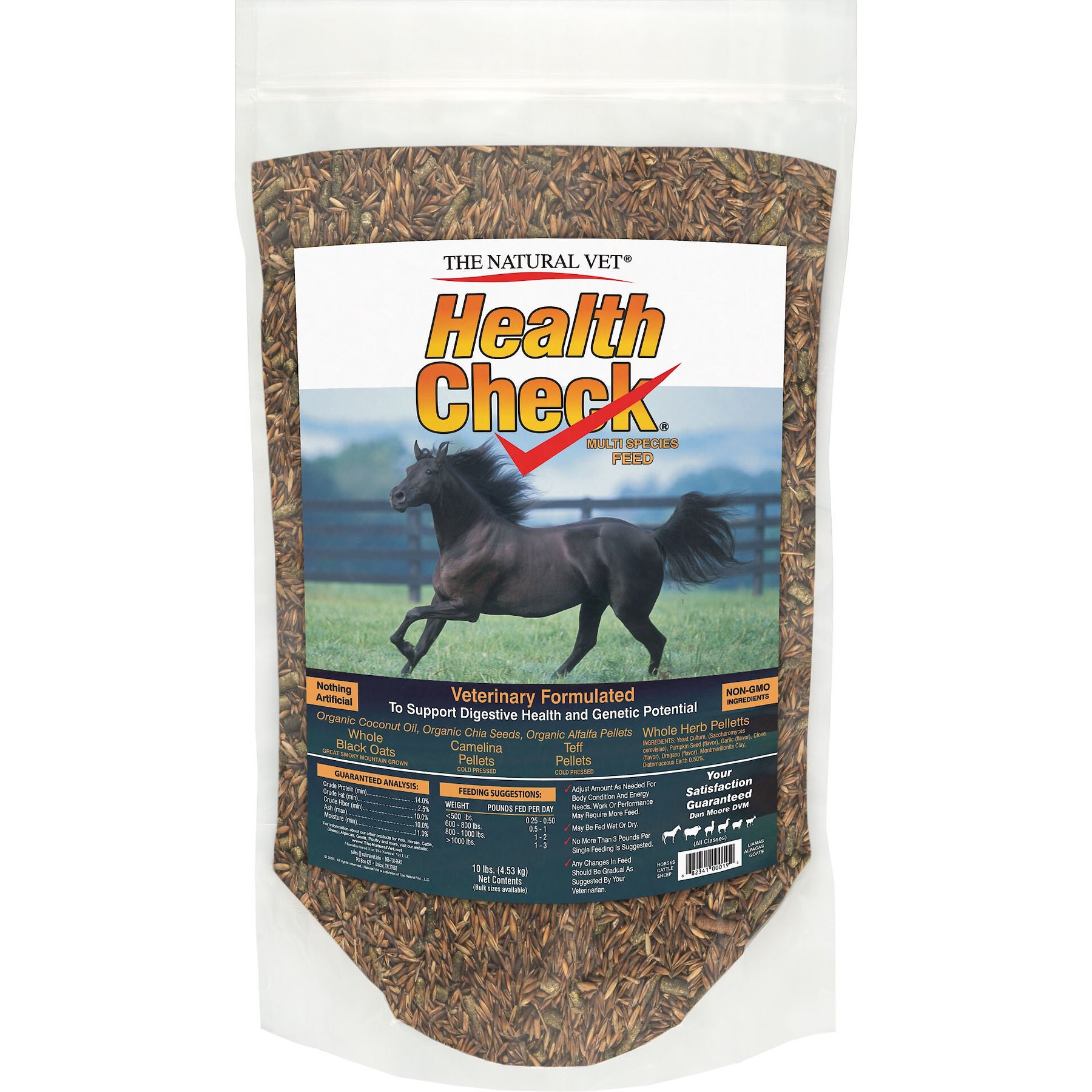 The Natural Vet Multi-Species Health Check Feed Supplements, 10-lb bag