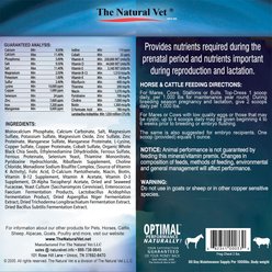 The Natural Vet Preg Check Supreme Breeders Formula Horse Supplement, 2-lb bag slide 2 of 3