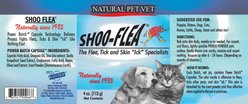 The Natural Vet Shoo Flea Powder, 4-oz jar slide 2 of 2