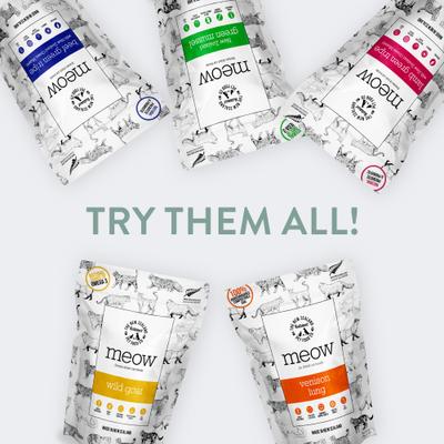 Show full view: The New Zealand Natural Pet Food Co. Meow Beef Green Tripe Freeze-Dried Cat Treats, 1.4-oz bag slide 8 of 8