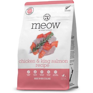 The New Zealand Natural Pet Food Co. Meow Chicken & Salmon Air Dried Cat Food, 26.5-oz bag