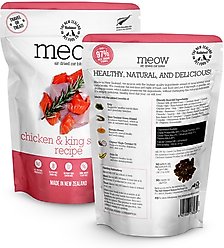 The New Zealand Natural Pet Food Co. Meow Chicken & Salmon Air Dried Cat Food, 3.5-oz bag slide 2 of 8