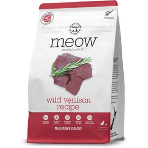 The New Zealand Natural Pet Food Co. Meow Venison Air Dried Cat Food, 26.5-oz bag