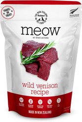 The New Zealand Natural Pet Food Co. Meow Venison Air Dried Cat Food, 3.5-oz bag