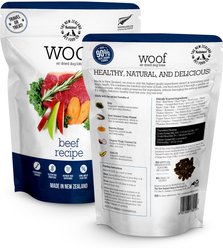 The New Zealand Natural Pet Food Co. Woof Beef Air Dried Dog Food, 3.5-oz bag slide 2 of 8
