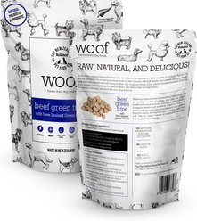 The New Zealand Natural Pet Food Co. Woof Beef Green Tripe Grain-Free Freeze-Dried Dog Treats, 1.4-oz bag slide 2 of 7