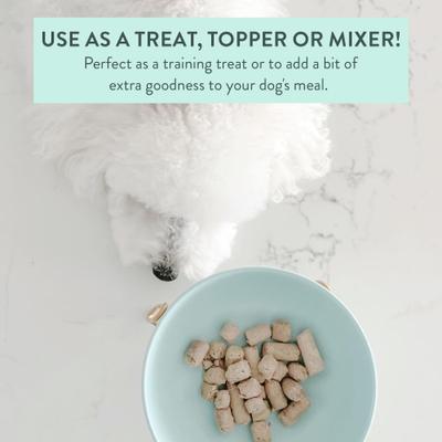 Show full view: The New Zealand Natural Pet Food Co. Woof Beef Green Tripe Grain-Free Freeze-Dried Dog Treats, 1.4-oz bag slide 5 of 8