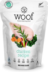 The New Zealand Natural Pet Food Co. Woof Chicken Grain-Free Freeze-Dried Raw Dog Food, 2.2-lb bag
