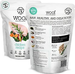 The New Zealand Natural Pet Food Co. Woof Chicken Recipe Grain-Free Freeze-Dried Dog Treats, 1.76-oz bag slide 2 of 8