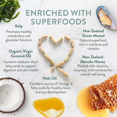 Show full view: The New Zealand Natural Pet Food Co. Woof Chicken Recipe Grain-Free Freeze-Dried Dog Treats, 1.76-oz bag slide 7 of 10