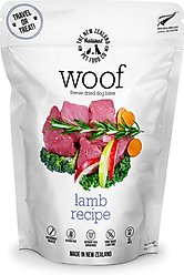 The New Zealand Natural Pet Food Co. Woof Lamb Recipe Grain-Free Freeze-Dried Dog Treats, 1.76-oz bag