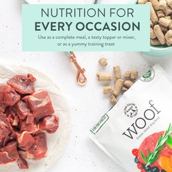 The New Zealand Natural Pet Food Co. Woof Travel Treat Wild Goat Grain-Free Freeze-Dried Dog Treats, 1.76-oz bag slide 2 of 8