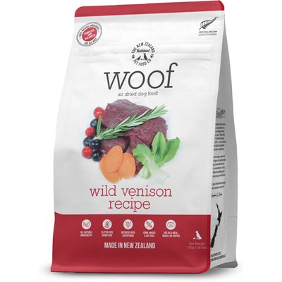 The New Zealand Natural Pet Food Co. The New Zealand Natural Pet Food Co. Woof Venison Air Dried Dog Food, 26.5-oz bag