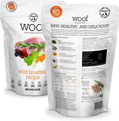 The New Zealand Natural Pet Food Co. Woof Wild Brushtail Grain-Free Freeze-Dried Raw Dog Food, 9.9-oz bag slide 2 of 8