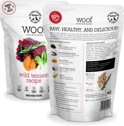 The New Zealand Natural Pet Food Co. Woof Wild Venison Recipe Grain-Free Freeze-Dried Dog Treats, 1.76-oz bag slide 2 of 8