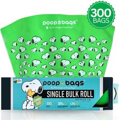 The Original Poop Bags Peanut Jumbo Dog Waste Bags, 300 count