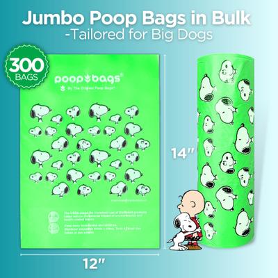 Show full view: The Original Poop Bags Peanut Jumbo Dog Waste Bags, 300 count slide 3 of 8