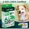 Show in main carousel: The Original Poop Bags USDA Certified 92% Plant Based Pet Waste Tie Handle Bags, 120 count slide 4 of 9