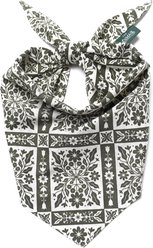 The Paws Fernwood Machine Washable Dog Bandana, Large