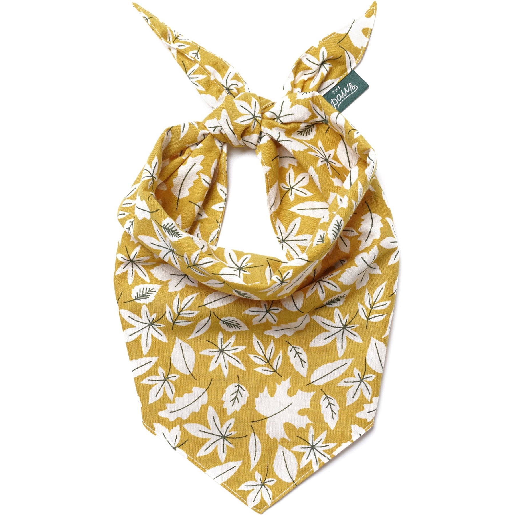 The Paws Golden Machine Washable Dog Bandana, Small