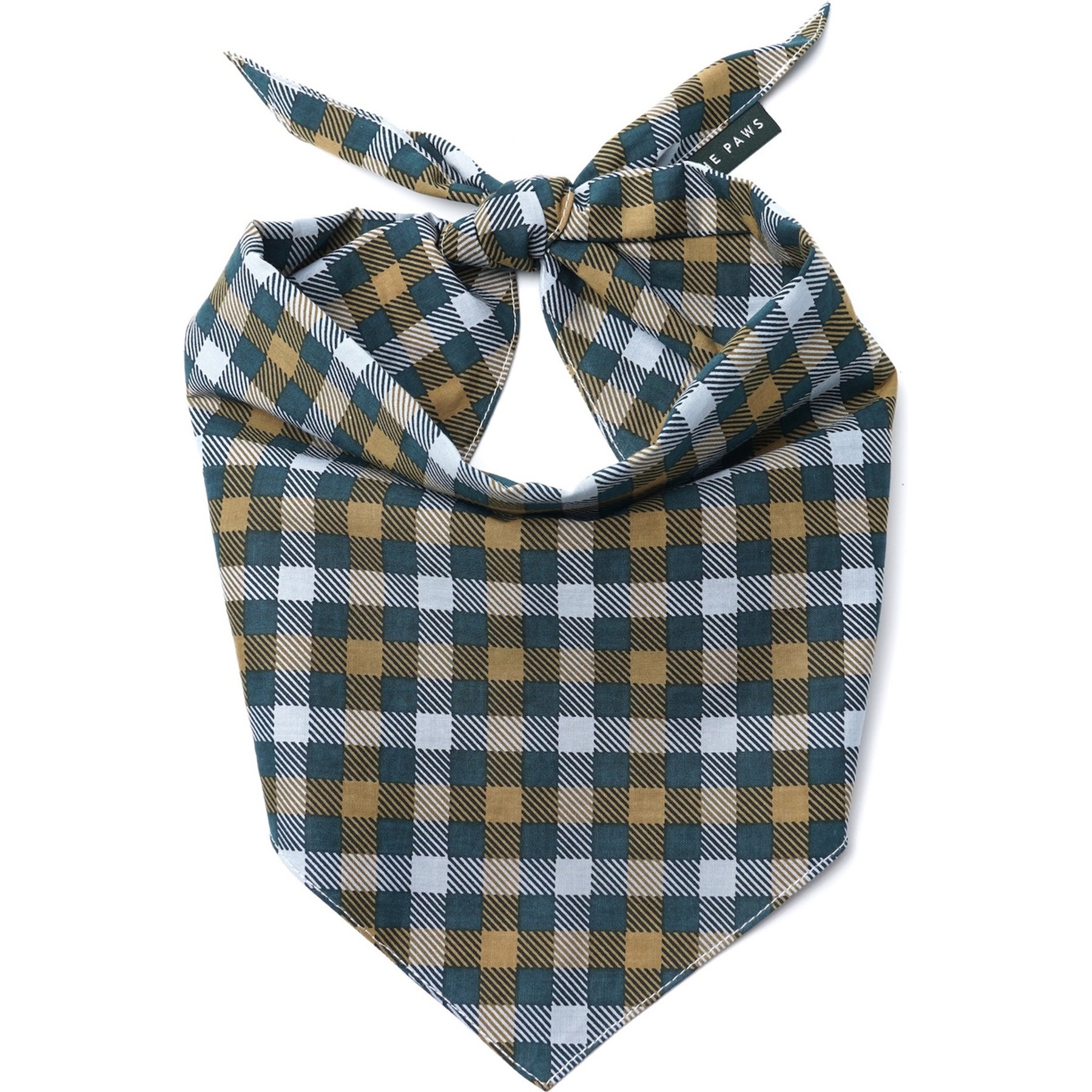 The Paws Maple Machine Washable Dog Bandana, Small