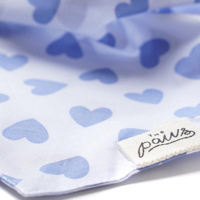 Show full view: The Paws Story Dog Bandana, Blue, Small slide 5 of 8