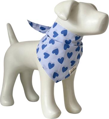 Show full view: The Paws Story Dog Bandana, Blue, Small slide 3 of 8