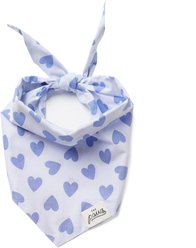 The Paws Story Dog Bandana, Blue, X-Large