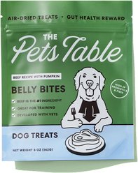 The Pets Table Beef Limited Ingredient Diet Air-Dried Dog Treats, 5-oz bag