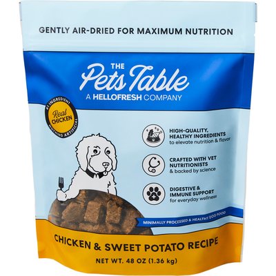 The Pets Table The Pets Table Chicken & Sweet Potato Air-Dried Dog Food, 96-oz bundle