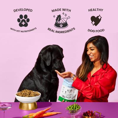 Show full view: The Pets Table Chicken & Sweet Potato + Beef & Berries Air-Dried Dog Food, 16-oz bag slide 4 of 11