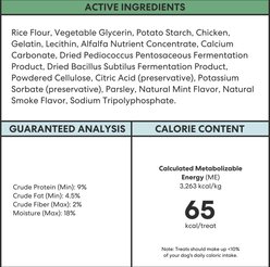 The Pets Table Dental Chicken, Mint & Parsley Dental Chew Stick Treats for Dogs, 20-oz bag, 28 count slide 2 of 9