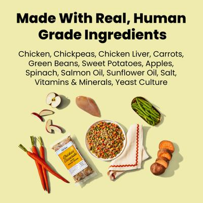 Show full view: The Pets Table Freshly-Made Frozen Human-Grade Variety Pack Dog Food, 15 to 17-oz pouches, 6 count slide 7 of 12